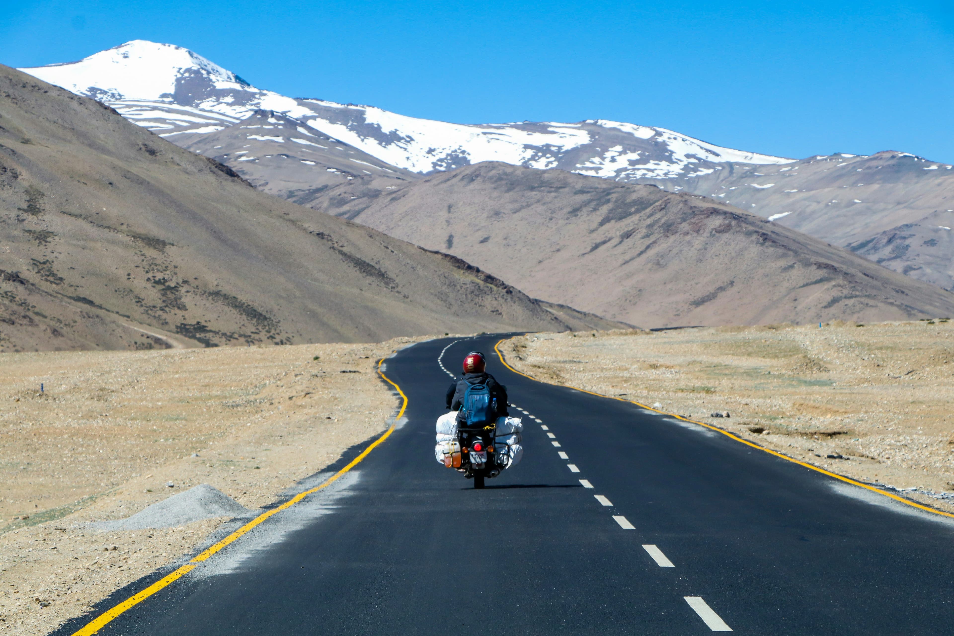 riding in ladakh